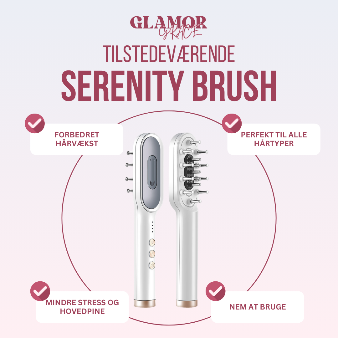 Serenity Brush | LED-licht haarborstel